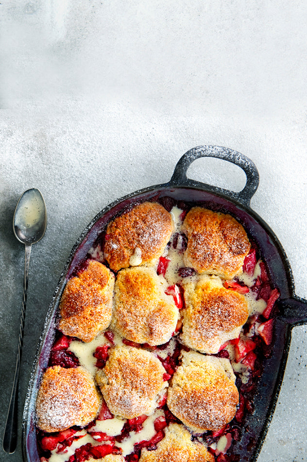 RABARBER COBBLER