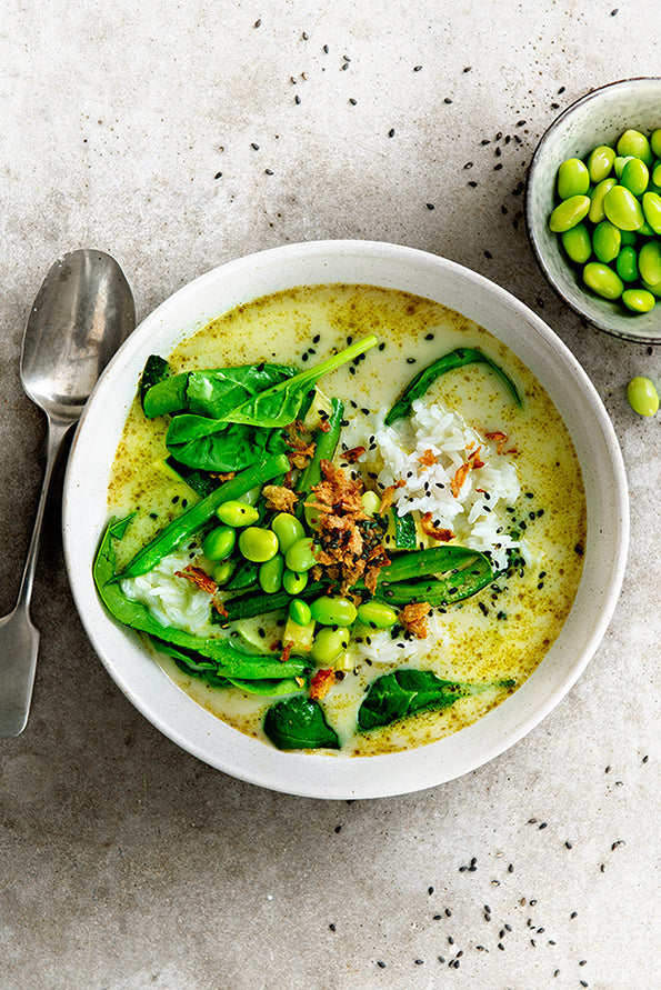 GROENE CURRYSOEP